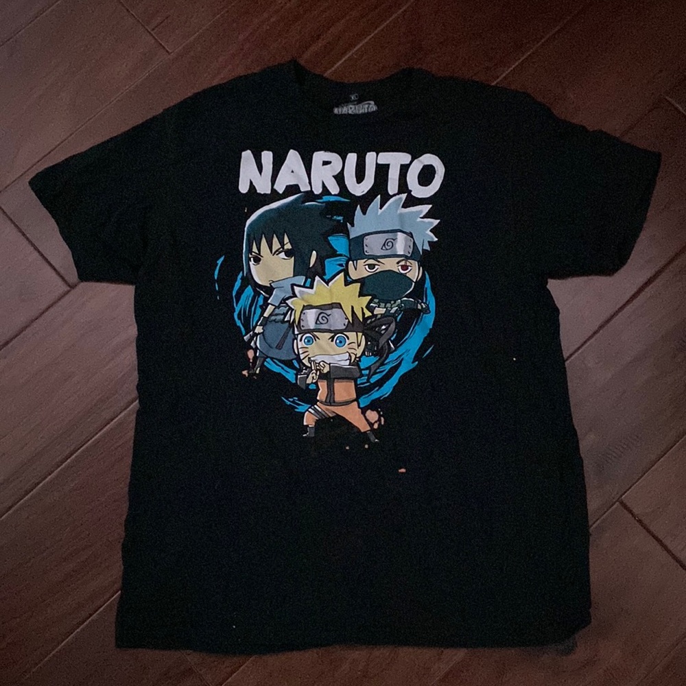 black naruto tee